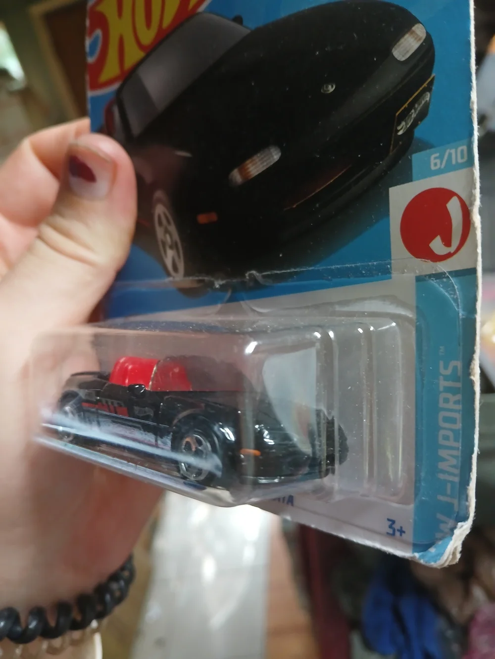 2024 Hot Wheels '91 Mazda MX-5 Miata in black from the HW J-Imports series.